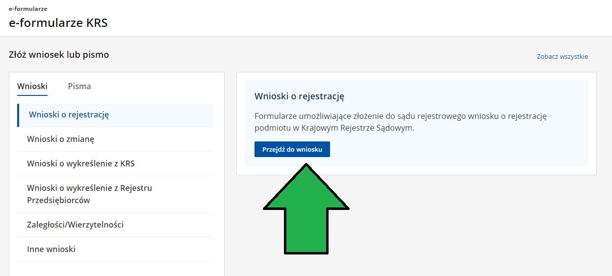 Wniosek o rejestracje spkipng