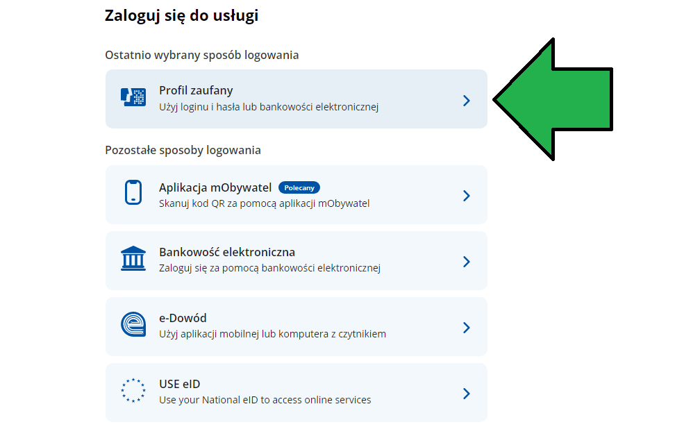 metoda logowania do profilu zaufanegopng